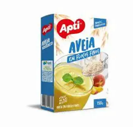 Aveia em flocos finos Apti 150 g