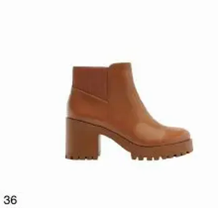 Bota coturno caramelo