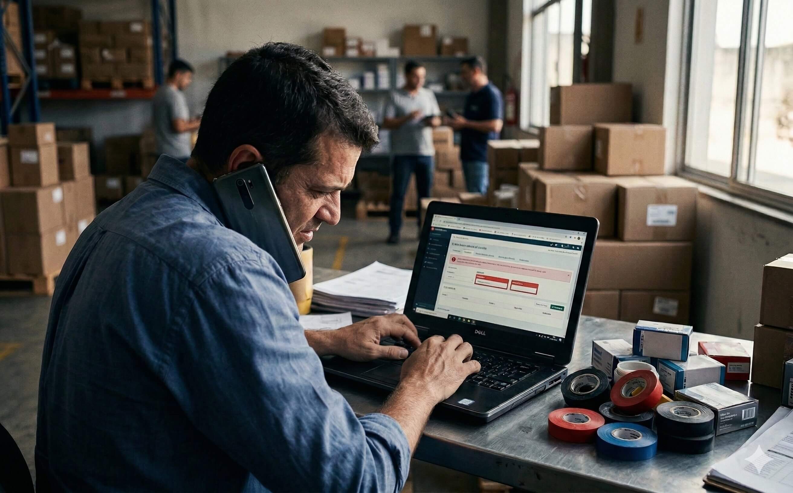 Orders arrive incomplete or with mistakes